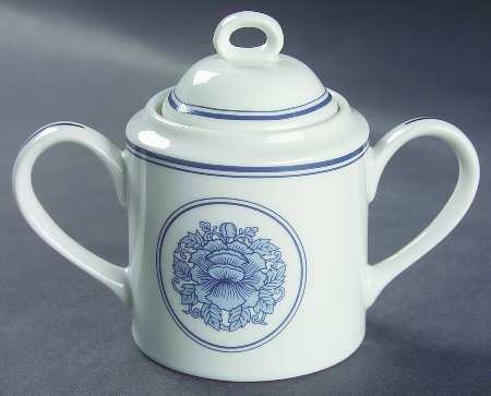 Blue Dynasty Sugar Bowl & Lid