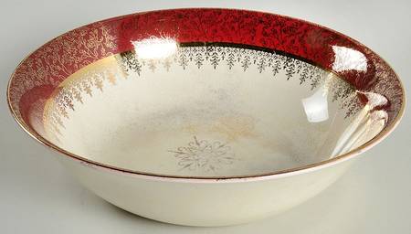 Treasure O'Gold 9" Round Vegetable Bowl