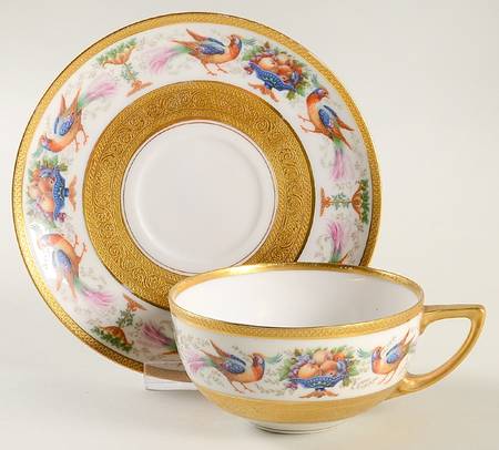 BLK70 Flat Cup & Saucer Set