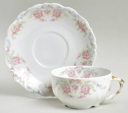 BWD277 (NO TRIM) Flat Cup & Saucer Set