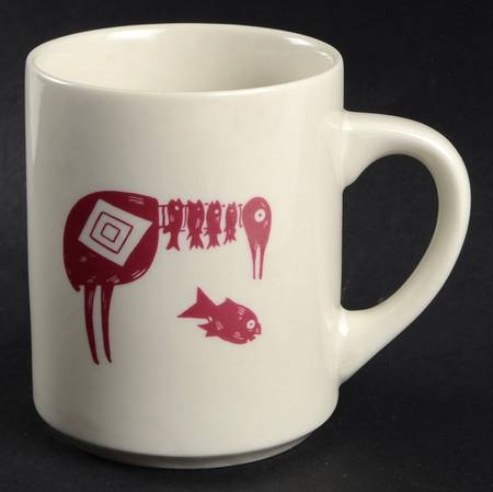 Ancient Mimbreno Indian-Burgundy (Replica) Mug