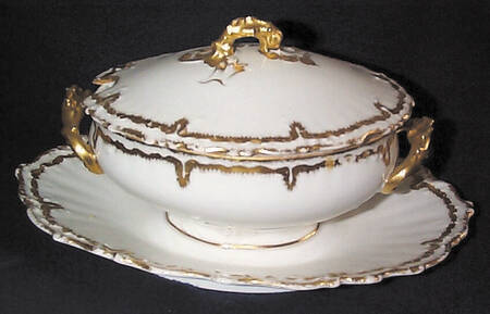 BWD278 Tureen & Lid w/Underplate
