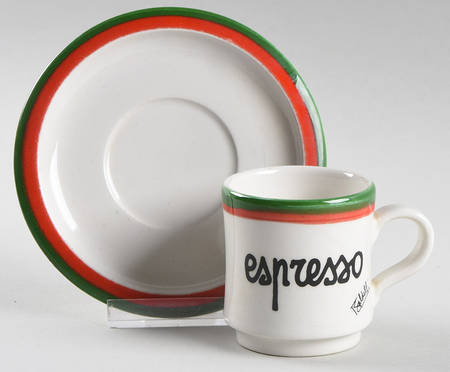 BAZ2 Espresso Cup and Saucer Set