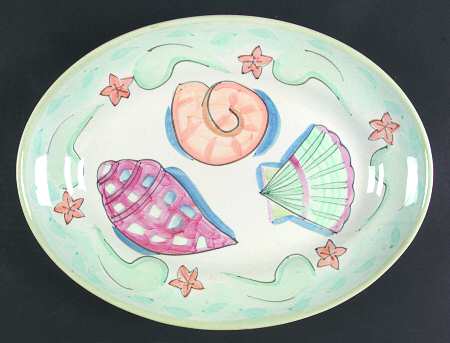 Delray 14" Oval Serving Platter