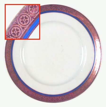 BER227 Bread & Butter Plate