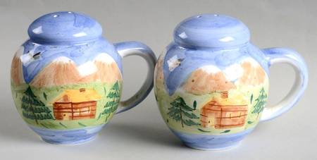 Sierra Stove Top Salt & Pepper Set