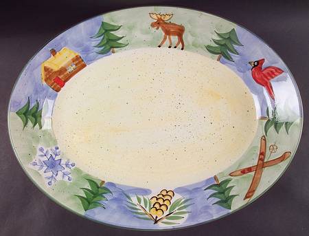 Sierra 18" Oval Serving Platter