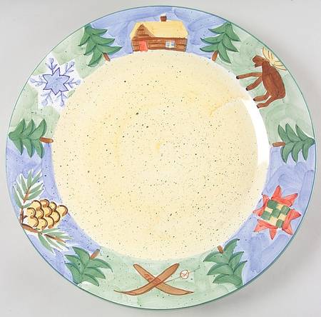 Sierra 14" Chop Plate (Round Platter)