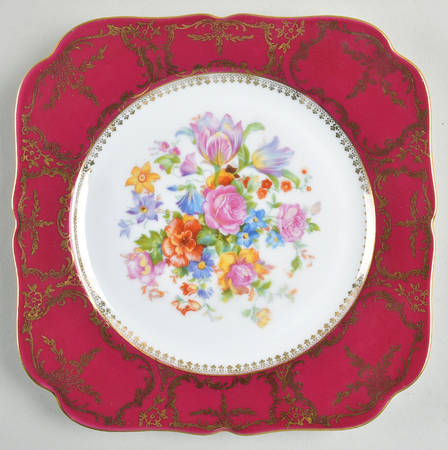 BAR40 Square Salad Plate