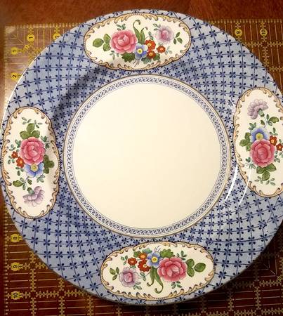 Empire Blue Dinner Plate