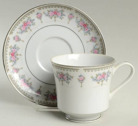 Sorrento Footed Cup & Saucer Set