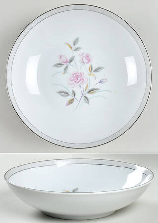 Deauville Rose 9" Round Vegetable Bowl