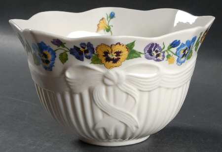Enchanted Garden (Giftware) 8" Large Fruit Bowl