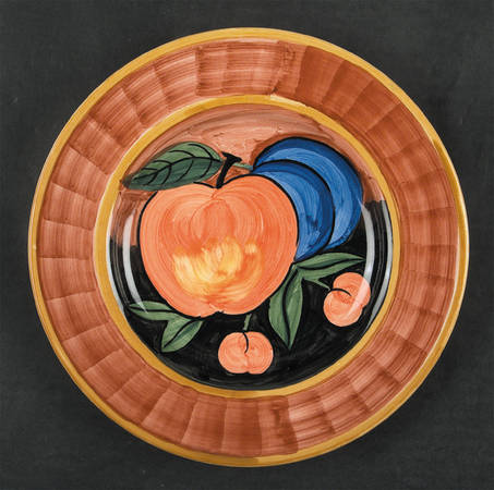 Antique Fruit Salad Plate