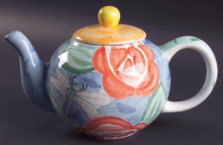 Backyard Friends Teapot & Lid