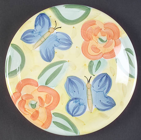 Backyard Friends Salad Plate