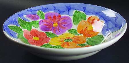 Bouquet 14" Large Salad Serving Bowl