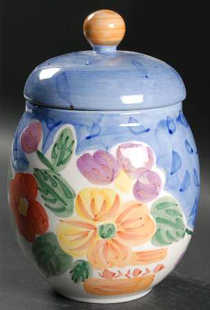 Bouquet Medium Canister & Lid