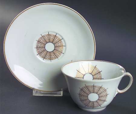 Riviera Flat Cup & Saucer Set