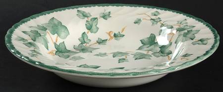 Country Vine Large Rim Soup Bowl