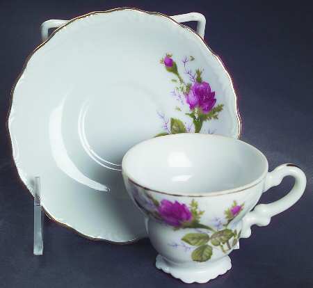 BEX1 Footed Demitasse Cup & Saucer Set