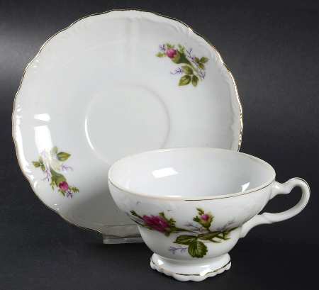 BEX1 Footed Cup & Saucer Set