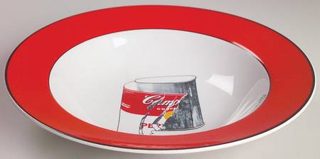 Art Large Rim Soup Bowl