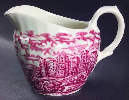 Olde Country Castles Red Creamer