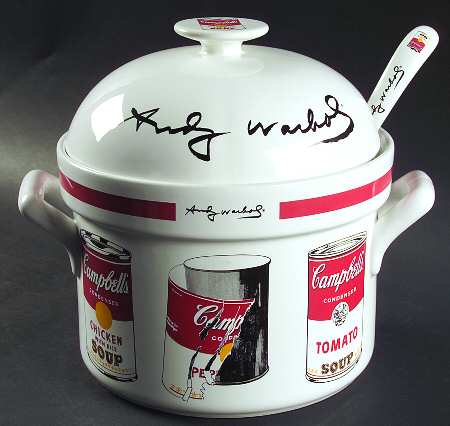 Pop Tureen & Lid w/Ladle