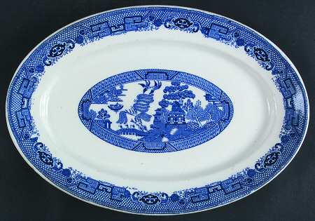 BWL1 15" Oval Serving Platter