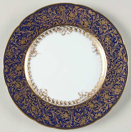 Eden Cobalt Salad Plate