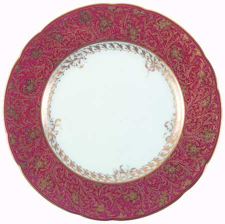 Eden Crimson Salad Plate