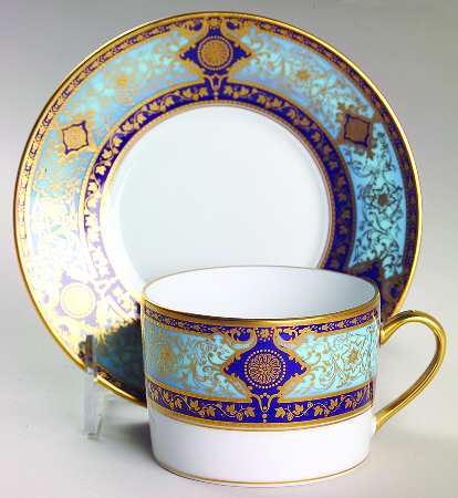 Grace Flat Cup & Saucer Set