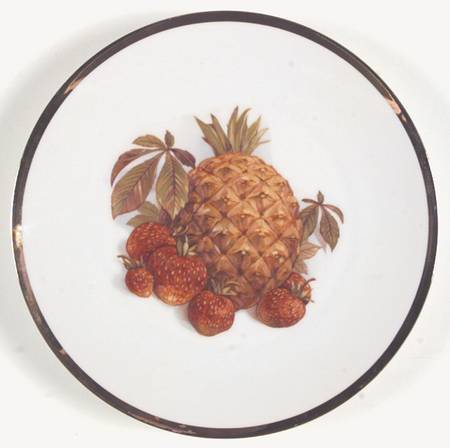 BTH4B (1-4" Gold Trim) Salad Plate