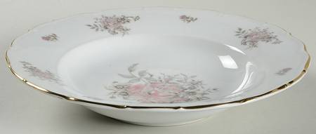 La Maria (Center Design) Rim Soup Bowl