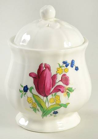 BOI1 Sugar Bowl & Lid