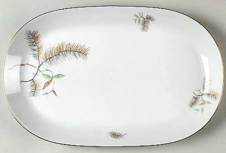 3329 12" Oval Serving Platter