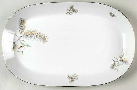 3329 14" Oval Serving Platter