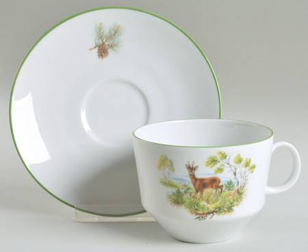 BTH102 Flat Cup & Saucer Set