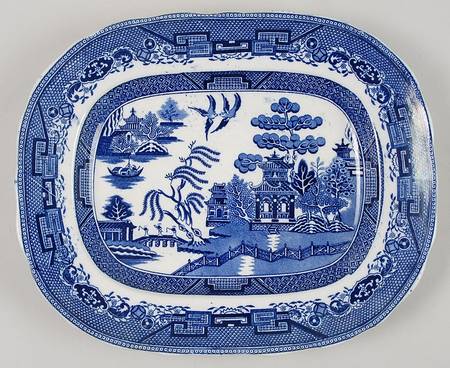 Willow Blue by Britannia Pottery 