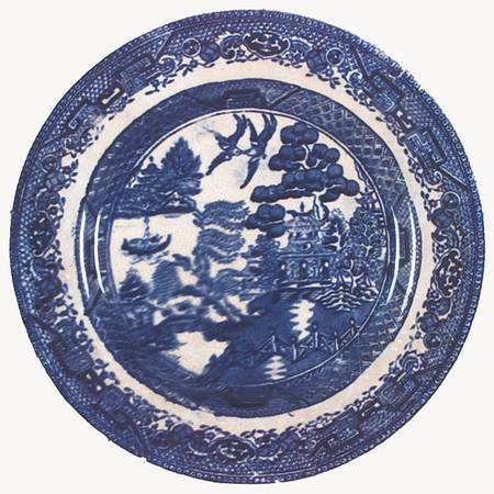 Willow Blue Dessert/Pie Plate