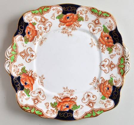 2523 Square Handled Cake Plate