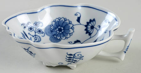 Blue Danube (2001 Anniversary Stamp) Leaf Shaped Dish