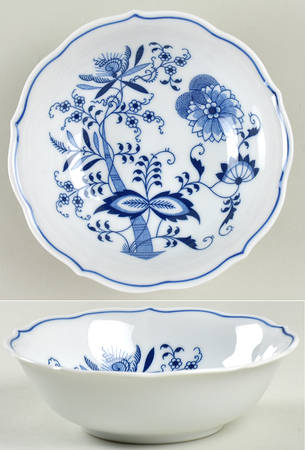 Blue Danube (2001 Anniversary Stamp) Coupe Cereal Bowl