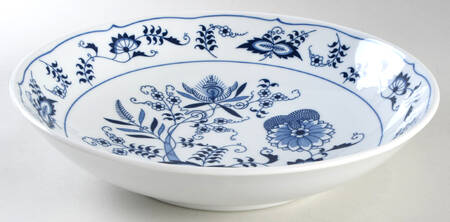 Blue Danube (2001 Anniversary Stamp) 12" Pasta Serving Bowl