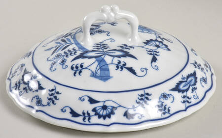 Blue Danube (2001 Anniversary Stamp) Lid for Round Vegetable