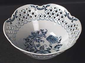 Blue Danube (2001 Anniversary Stamp) Large Fruit Bowl