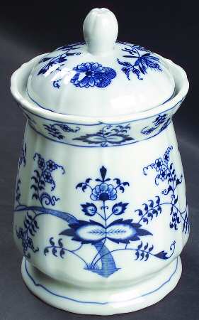Blue Danube (2001 Anniversary Stamp) Candy Jar & Lid