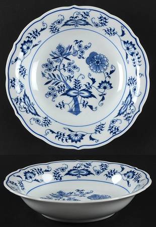 Blue Danube (2001 Anniversary Stamp) Coupe Soup Bowl