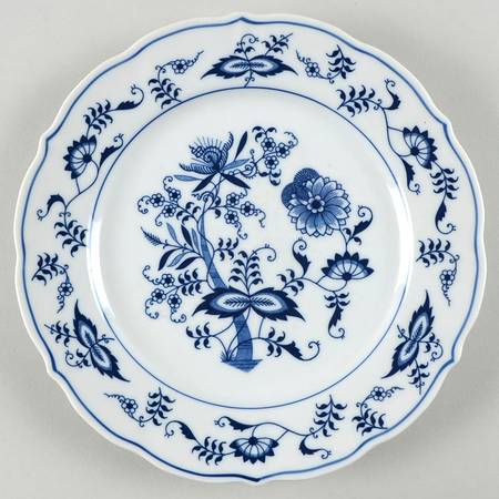 Blue Danube (2001 Anniversary Stamp) Salad Plate